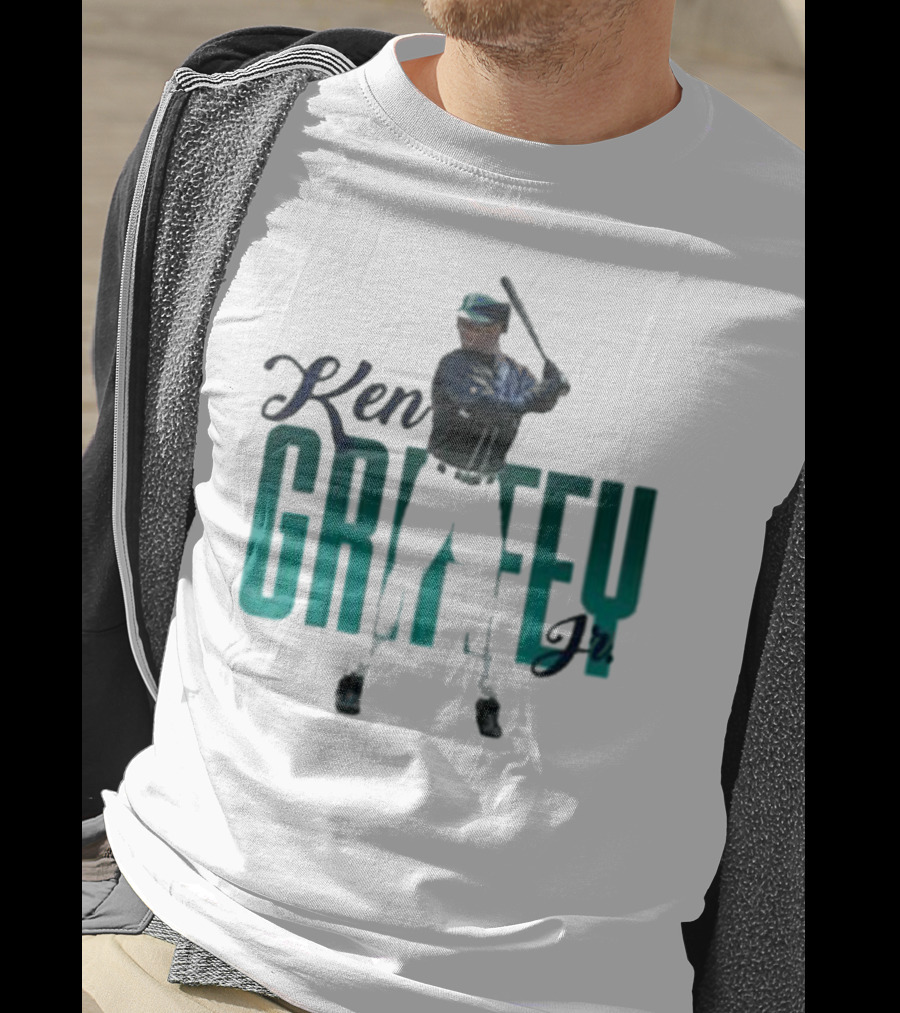 Ken Griffey Jr Seattle Mariners Iconic Baseball Legend T-Shirt