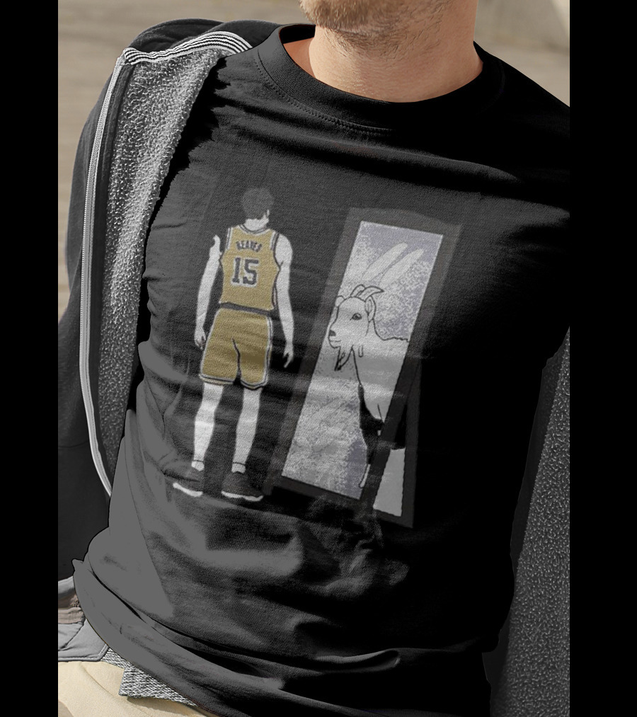 Austin Reaves Mirror GOAT Los Angeles Lakers Basketball Player Reflects Greatness T-Shirt