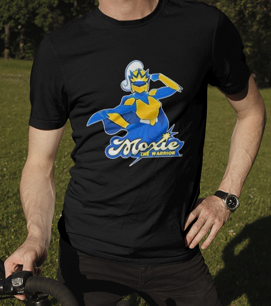 Moxie The Warrior Superhero Driving Force Sports Store T-Shirt
