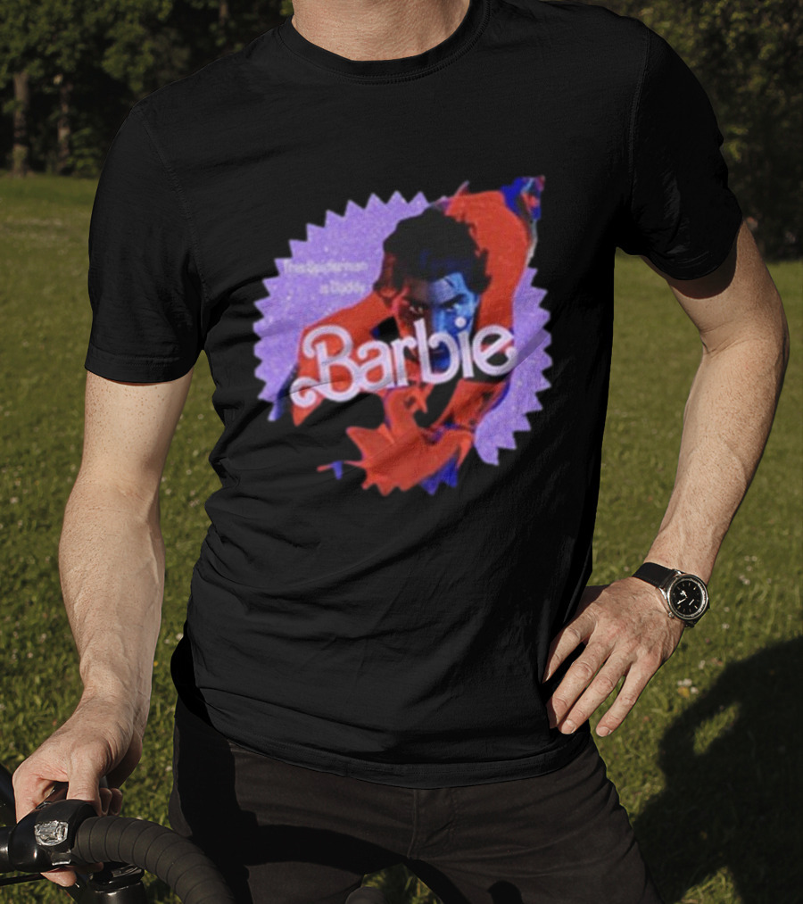 Barbie Meets Spider-Man This Spiderman Is Daddy Etsy Singapore T-Shirt