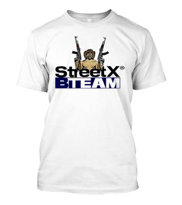 Streetx BTEAM Dual Gun Figure T-Shirt