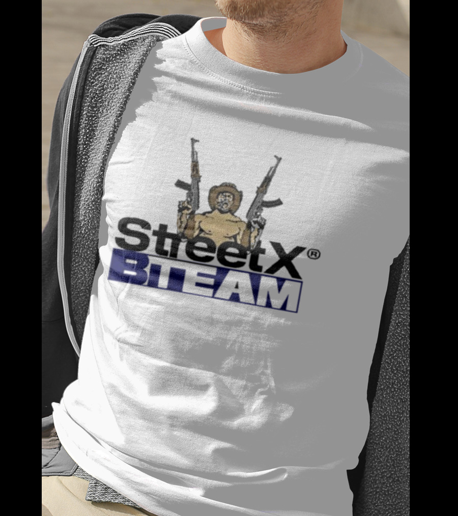 Streetx BTEAM Dual Gun Figure T-Shirt