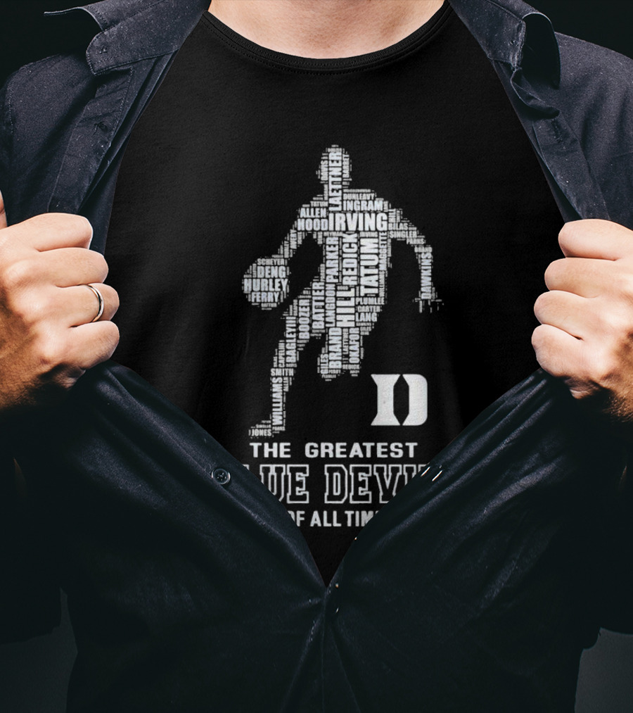 The Greatest Duke Blue Devils Basketball Players Of All Time T-Shirt