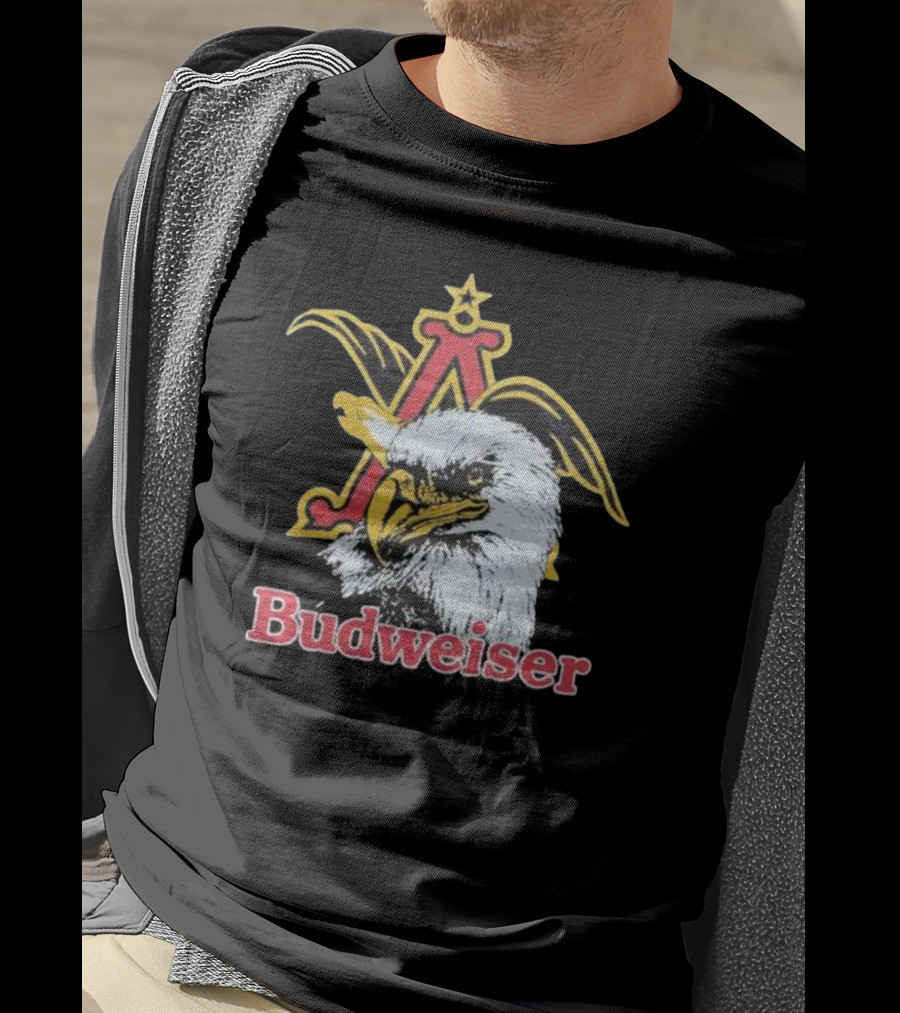 Budweiser Eagle With Star Emblem T-Shirt
