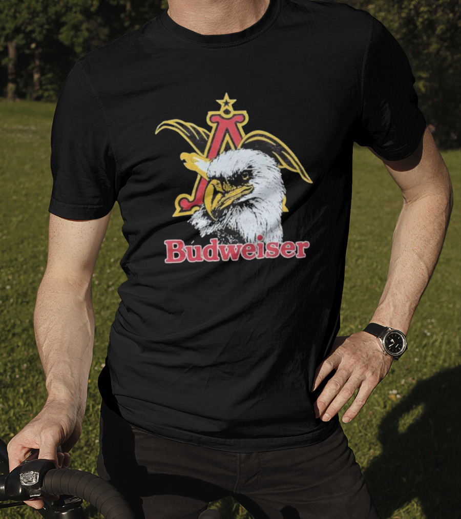 Budweiser Eagle With Star Emblem T-Shirt