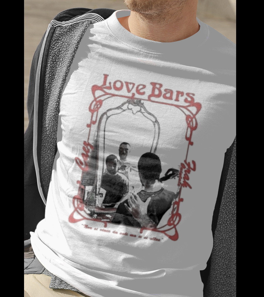 Love Bars Frah Quintale Mirror Reflection Snippet T-Shirt
