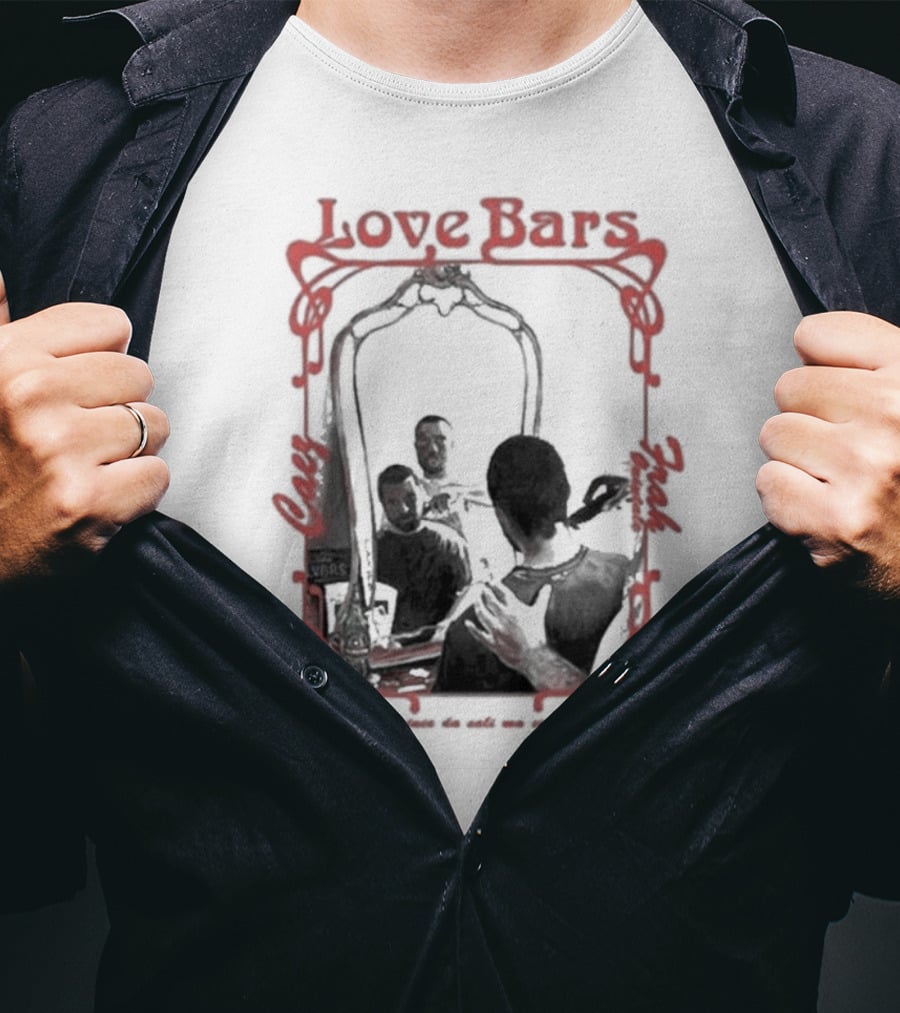 Love Bars Frah Quintale Mirror Reflection Snippet T-Shirt