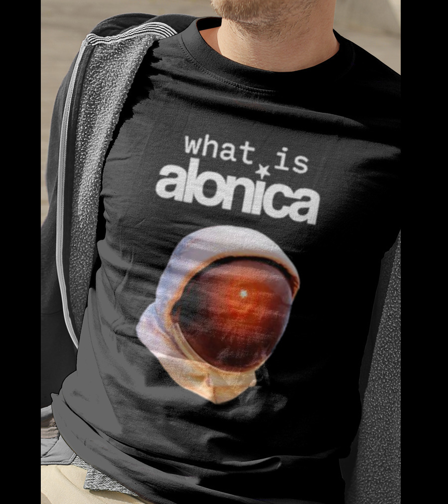 LANY What Is Alonica Spacesuit Reflective Visor Star T-Shirt