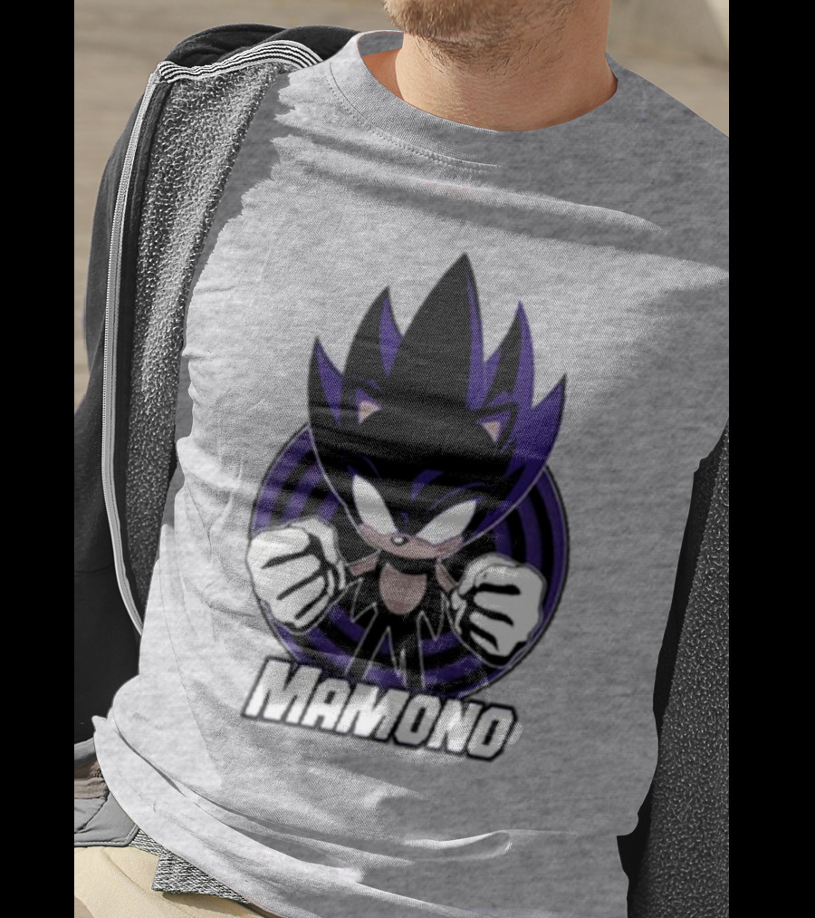 Mamono Dark Super Shadow Style Character T-Shirt