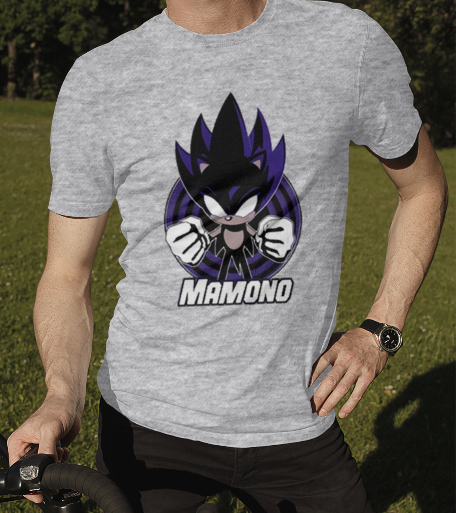 Mamono Dark Super Shadow Style Character T-Shirt