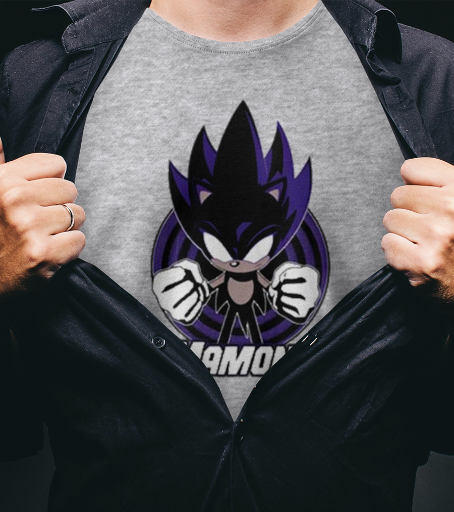 Mamono Dark Super Shadow Style Character T-Shirt