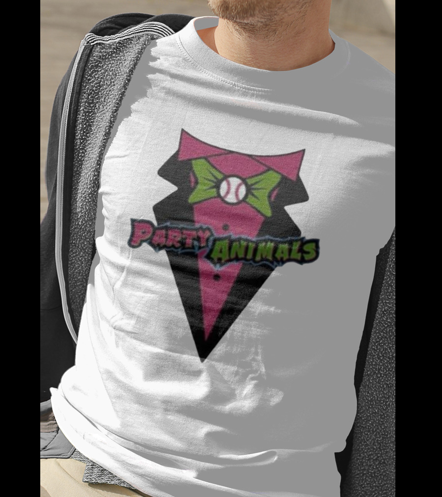 Party Animals Baseball Tuxedo T-Shirt