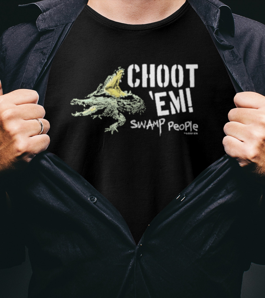 CHoot 'Em Swamp People Gator T-Shirt