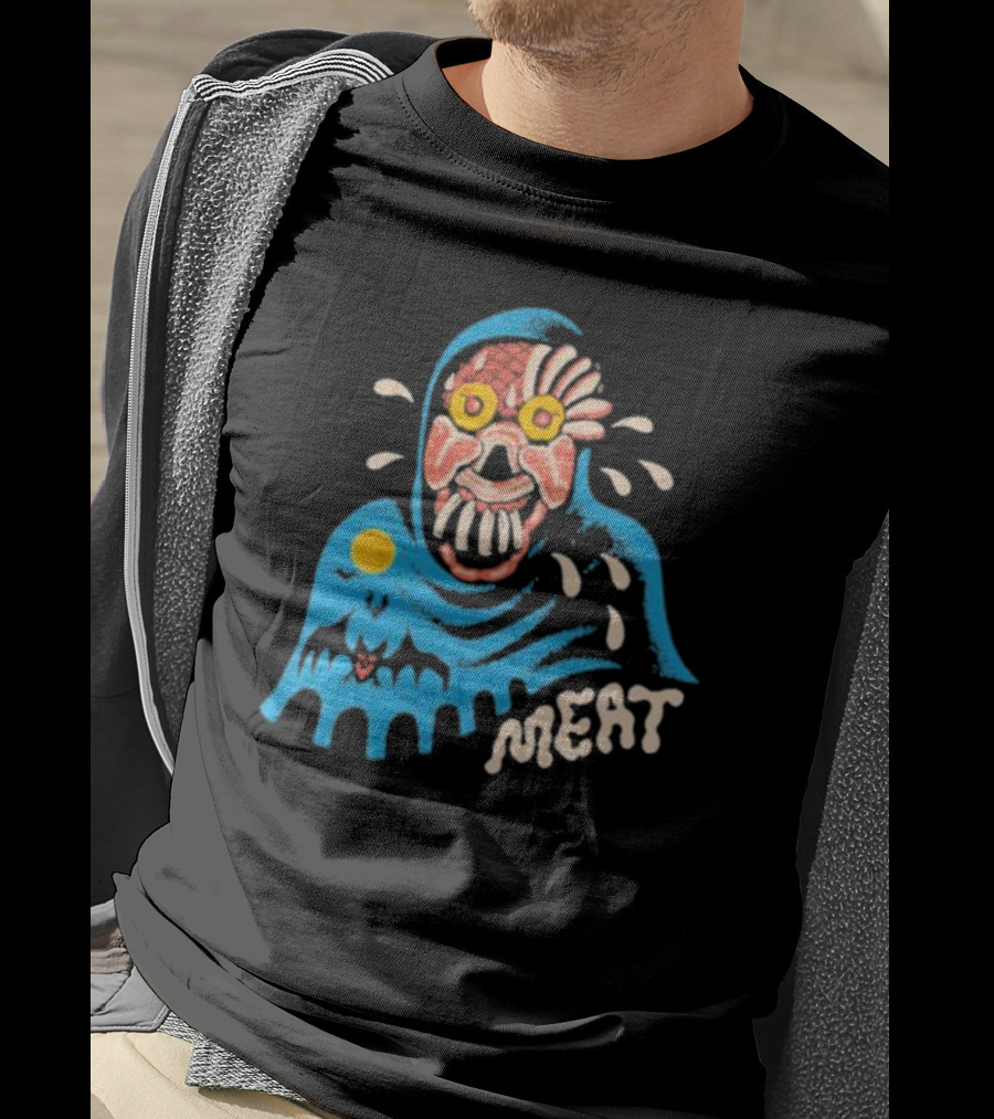 Meat Canyon Meathead Horror Masked Creature Monster T-Shirt