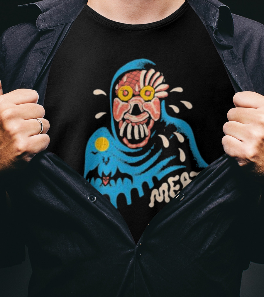 Meat Canyon Meathead Horror Masked Creature Monster T-Shirt
