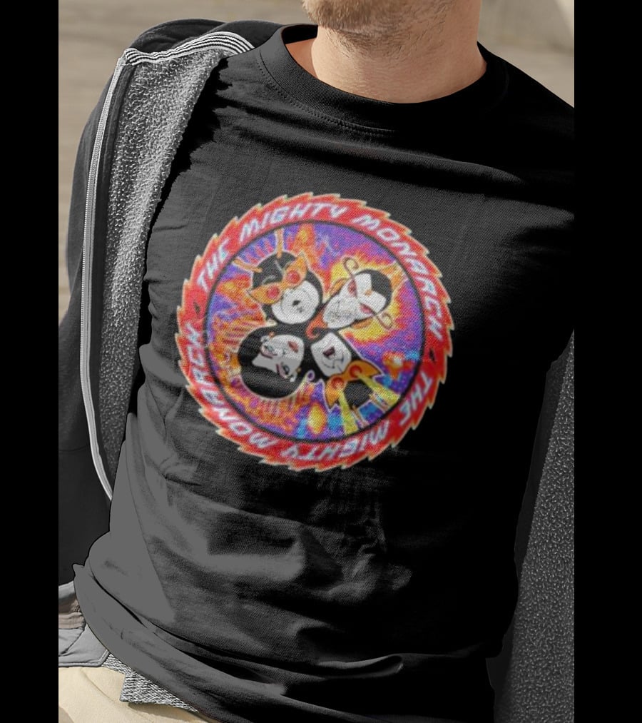 The Mighty Monarch Venture Bros Titmouse Animation Rock And Roll T-Shirt