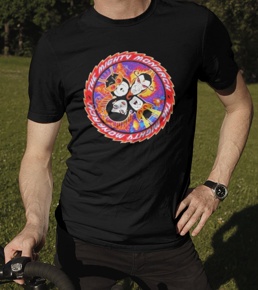 The Mighty Monarch Venture Bros Titmouse Animation Rock And Roll T-Shirt