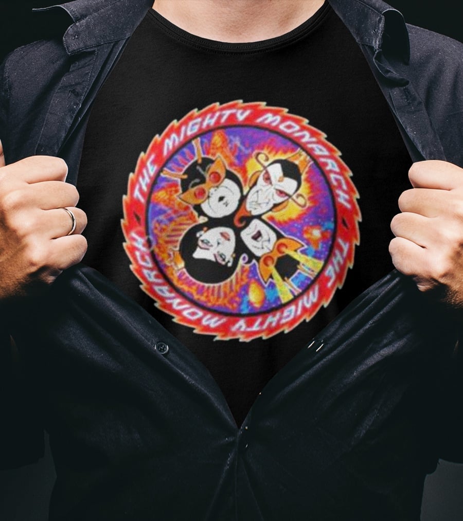 The Mighty Monarch Venture Bros Titmouse Animation Rock And Roll T-Shirt