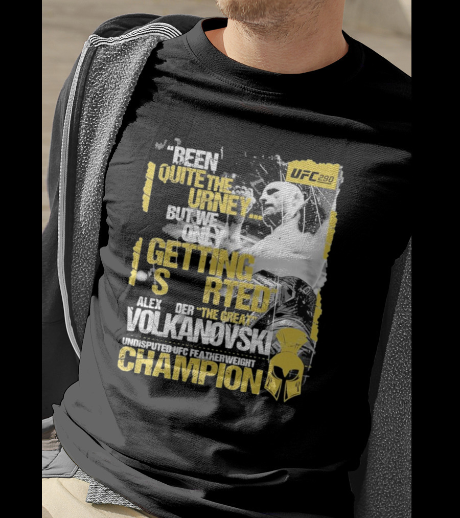 Alex The Great Volkanovski UFC 290 Undisputed Featherweight Champion T-Shirt
