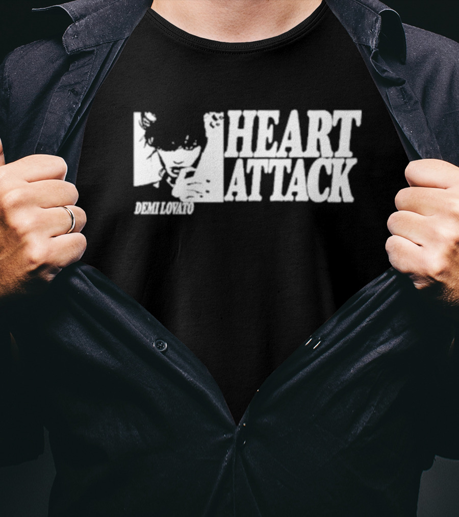 Demi Lovato Heart Attack Rock Version T-Shirt
