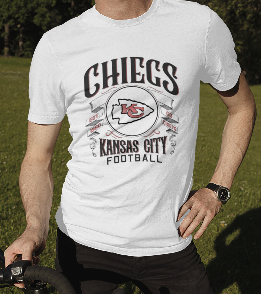 Kansas City Chiefs Football Go Chiefs Est 1960 KC T-Shirt