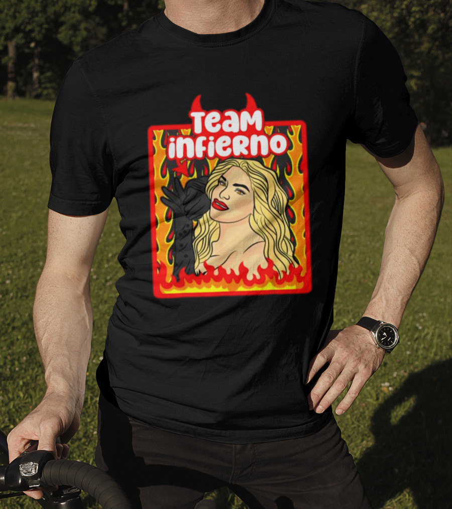 Team Infierno Wendy Guevara Latina Flames T-Shirt