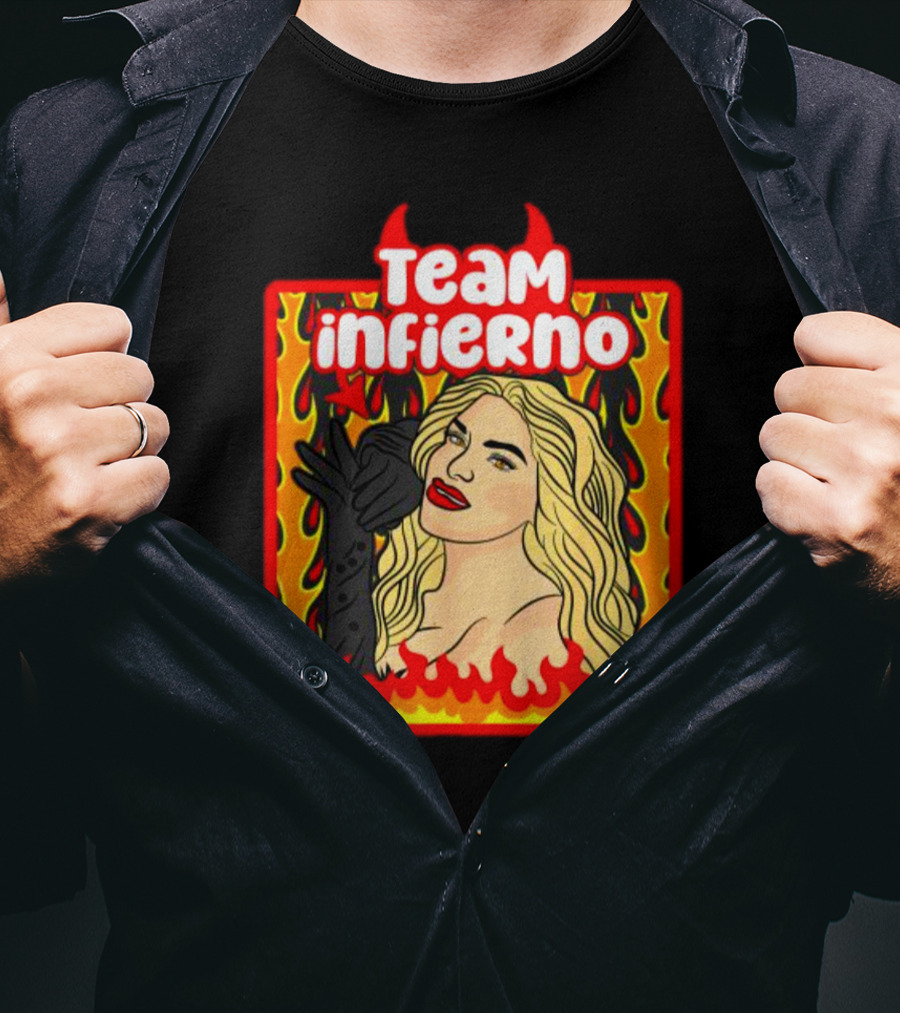 Team Infierno Wendy Guevara Latina Flames T-Shirt