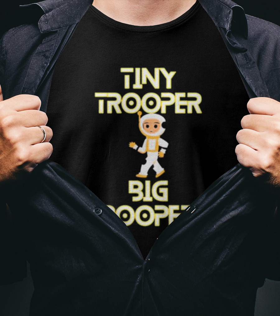 TINY TROOPER BIG POOPER Astronaut Adventure T-Shirt