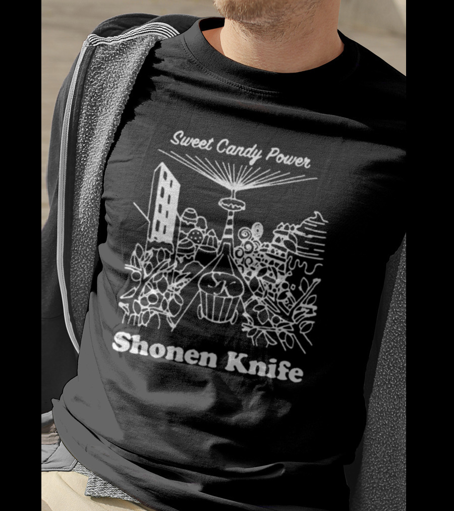 Sweet Candy Power Shonen Knife Touring Merch T-Shirt