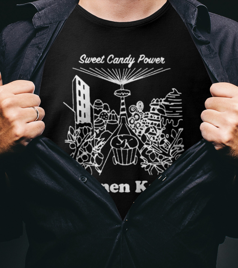 Sweet Candy Power Shonen Knife Touring Merch T-Shirt