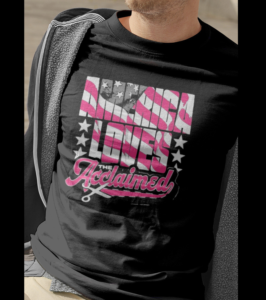 America Loves The Acclaimed Flag Stars T-Shirt
