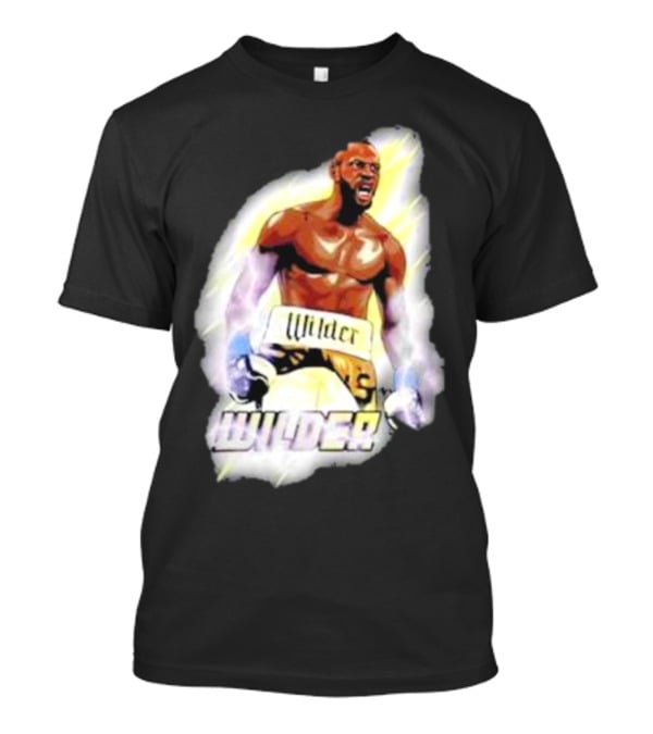Deontay Wilder Lightning Boxer Champion Energy T-Shirt