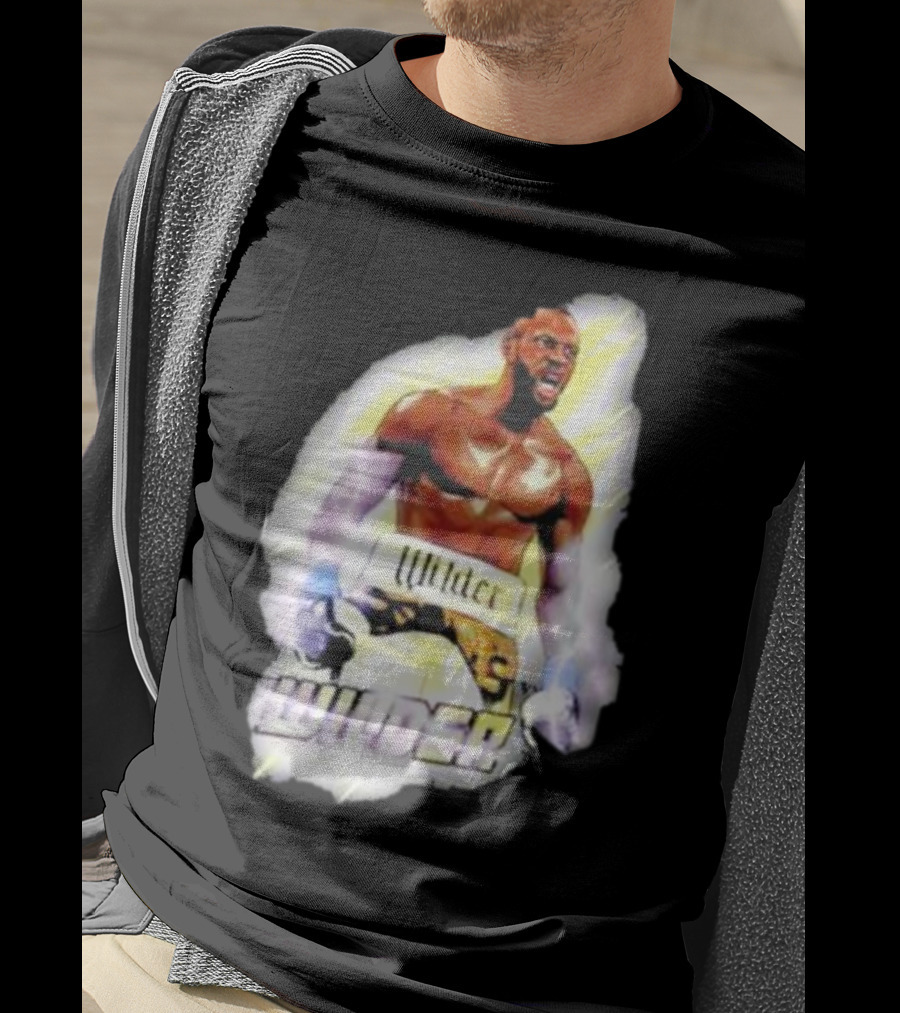 Deontay Wilder Lightning Boxer Champion Energy T-Shirt