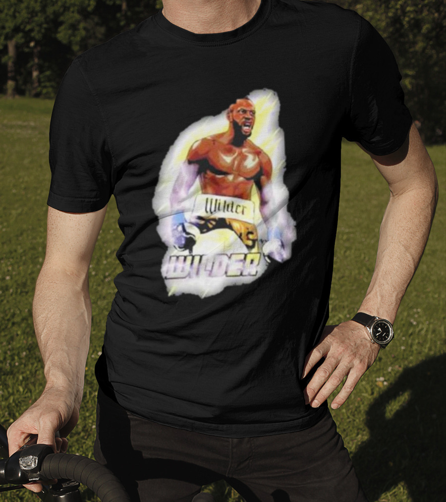 Deontay Wilder Lightning Boxer Champion Energy T-Shirt