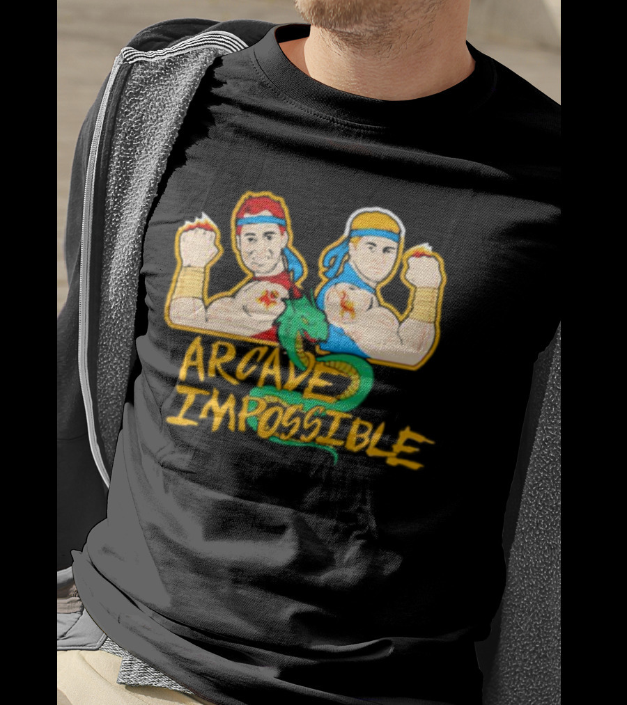 Arcade Impossible Double Dragon Duo T-Shirt