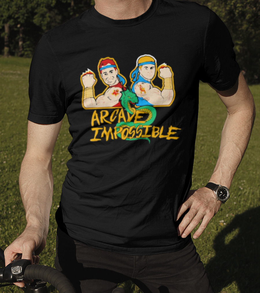 Arcade Impossible Double Dragon Duo T-Shirt