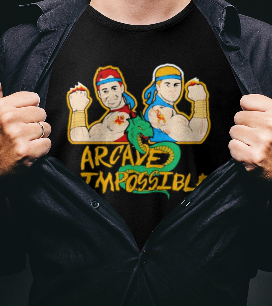 Arcade Impossible Double Dragon Duo T-Shirt