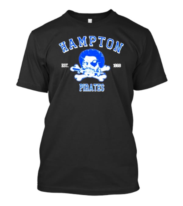Hampton Pirates Est.1868 Skull And Crossbones T-Shirt