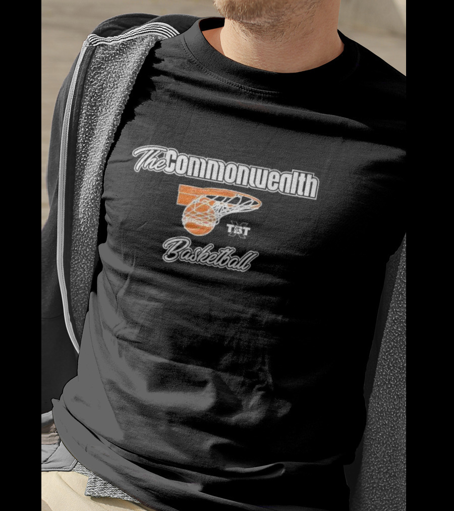 The Commonwealth TBT Basketball Hoop And Net T-Shirt