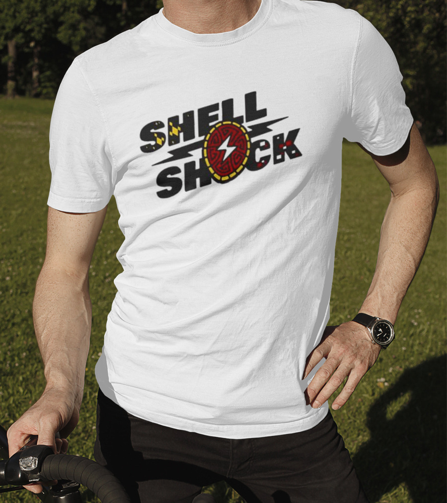 SHELL SHOCK TBT Electric Pattern Fusion T-Shirt