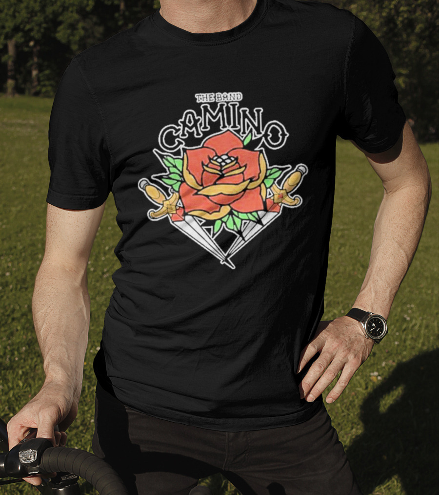The Band Camino Rose And Dagger T-Shirt