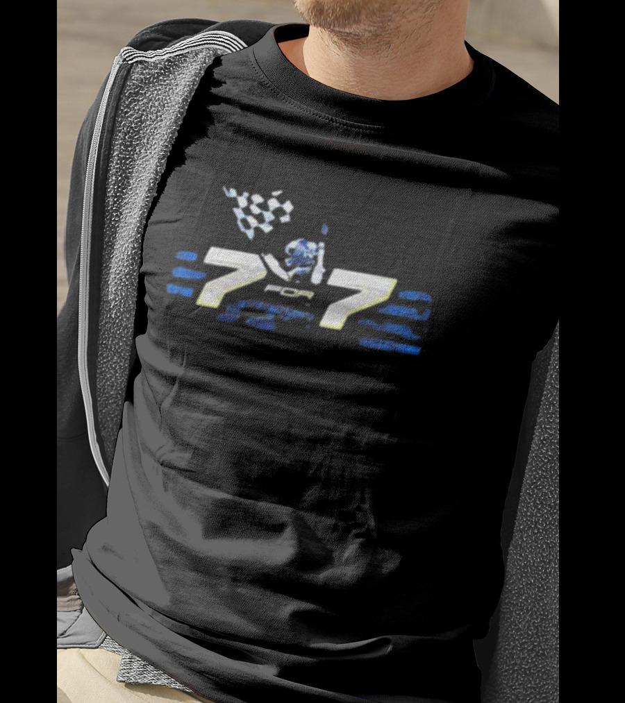 7 For 7 Checkered Flag Victory Lane Rossburg Ohio Racing T-Shirt