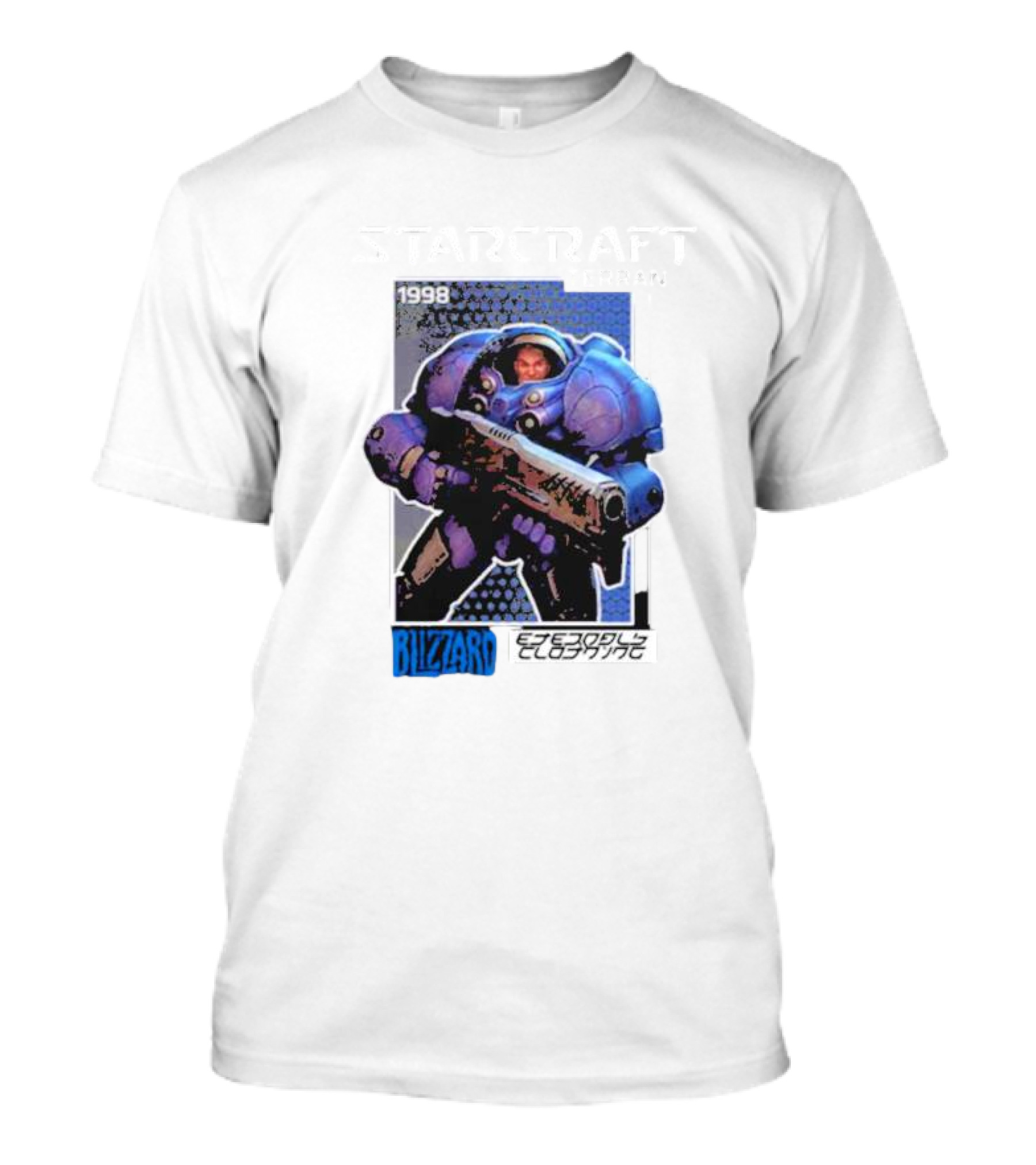 Starcraft Terran 1998 Blizzard Eteson's Clothing T-Shirt