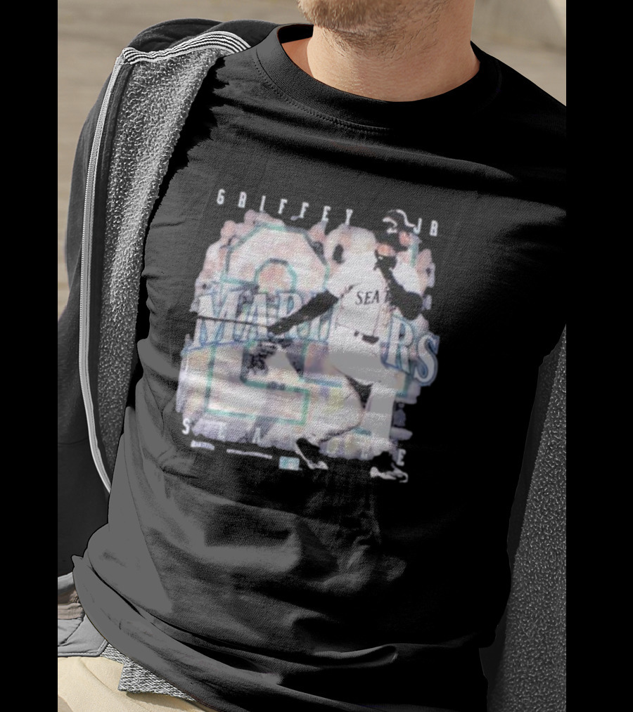 Ken Griffey Jr Seattle Mariners Number 24 Baseball Legend T-Shirt