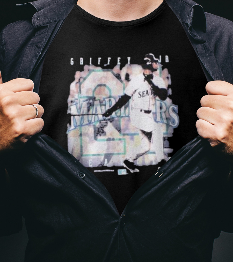 Ken Griffey Jr Seattle Mariners Number 24 Baseball Legend T-Shirt
