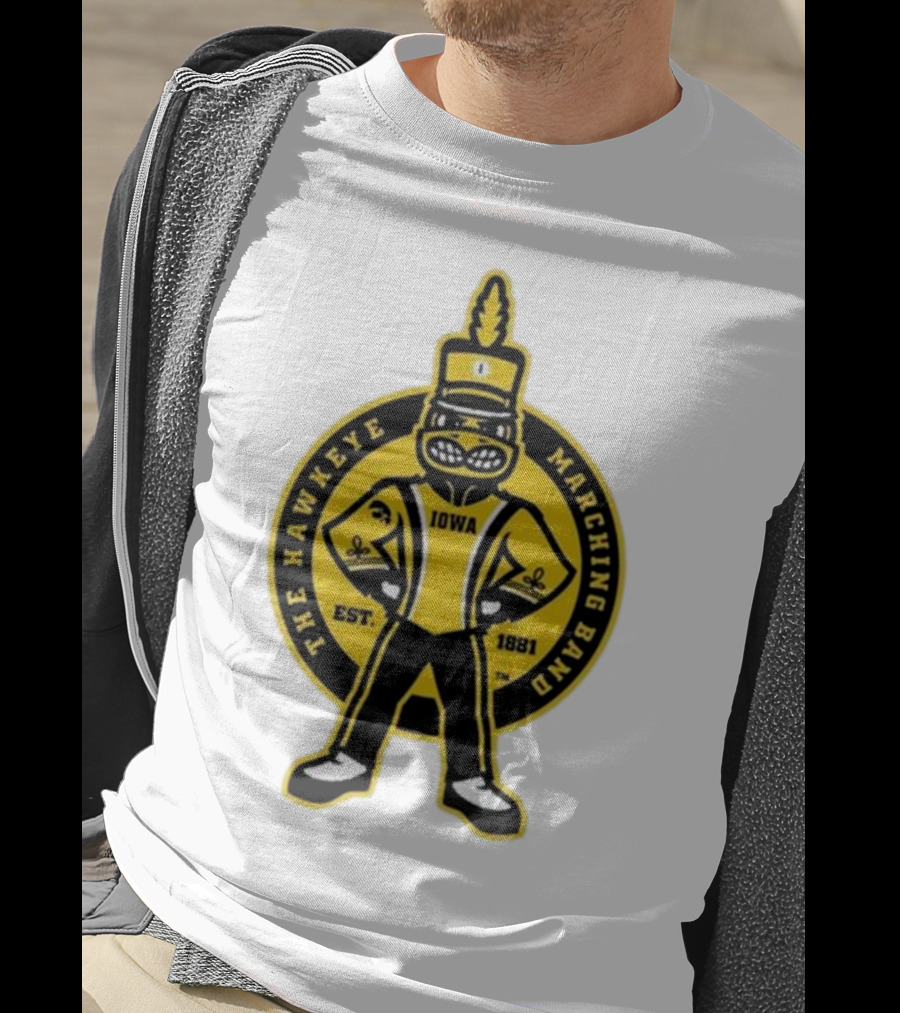 The Hawkeye Marching Band Iowa Est 1881 T-Shirt
