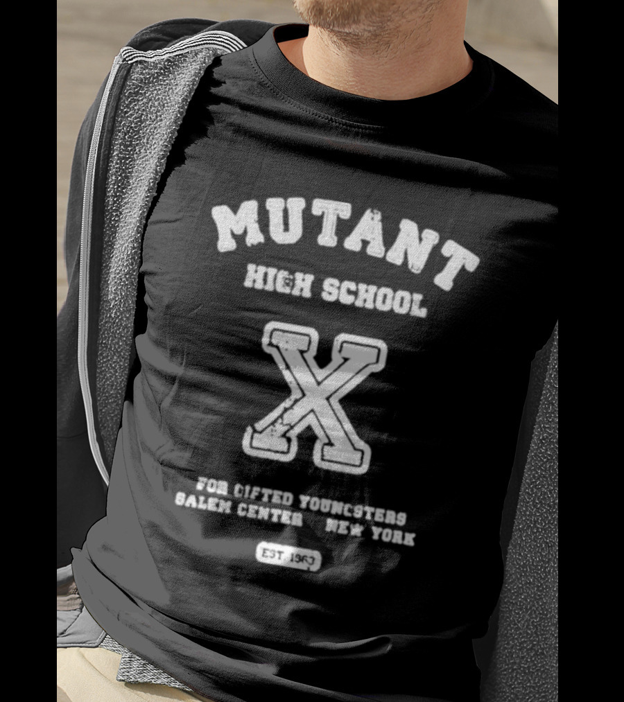 Mutant High School X For Gifted Youngsters Salem Center New York Est. 1963 T-Shirt