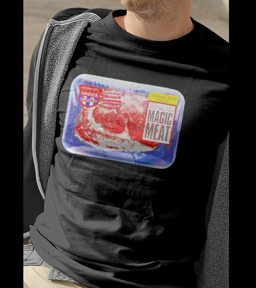 Queen City Choice High-End Meat Market Magic Meat Butcher Matt Menard T-Shirt