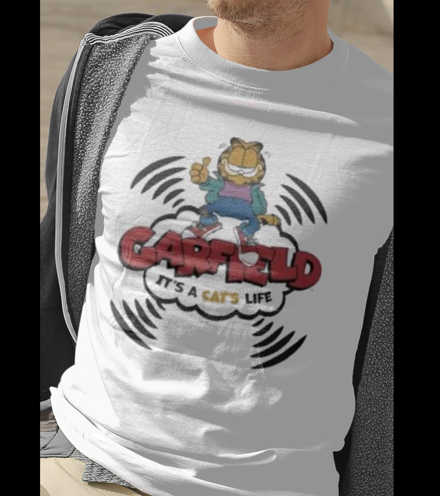 Garfield It's A Cat's Life Take Life One Nap At A Time T-Shirt
