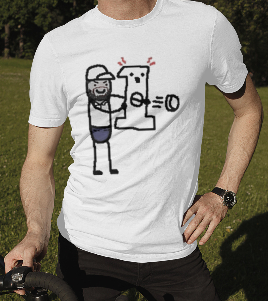 Steph Curry Hits A Hole In One Illustration Golf Cartoon T-Shirt